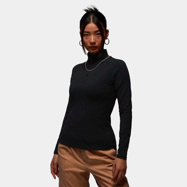 Изображение ФУТБОЛКА С ДЛИН. РУК W J LS MOCK NECK TOP