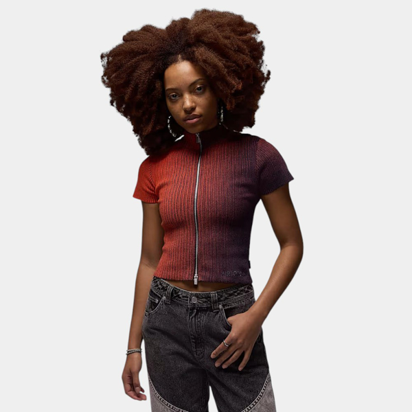 Изображение ФУТБОЛКА W J AIR JDN ZIP KNIT TOP