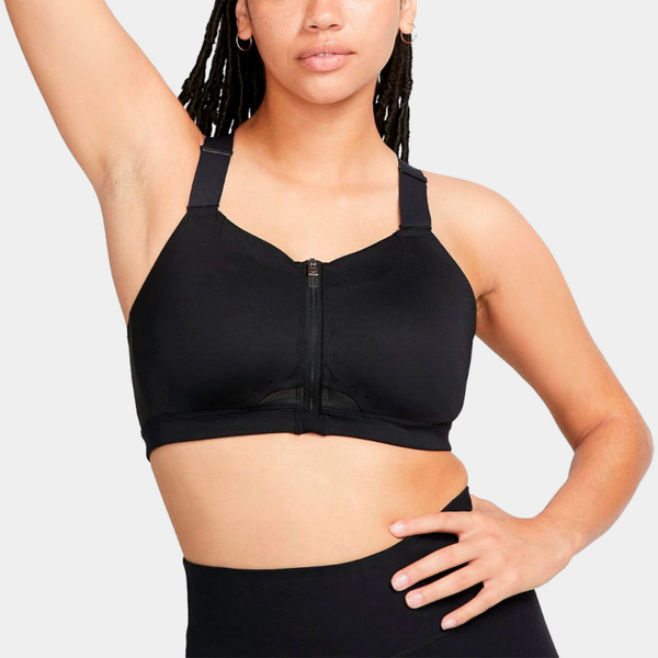 Изображение ТОП W NK DF ALPHAS HS FRONT ZIP B