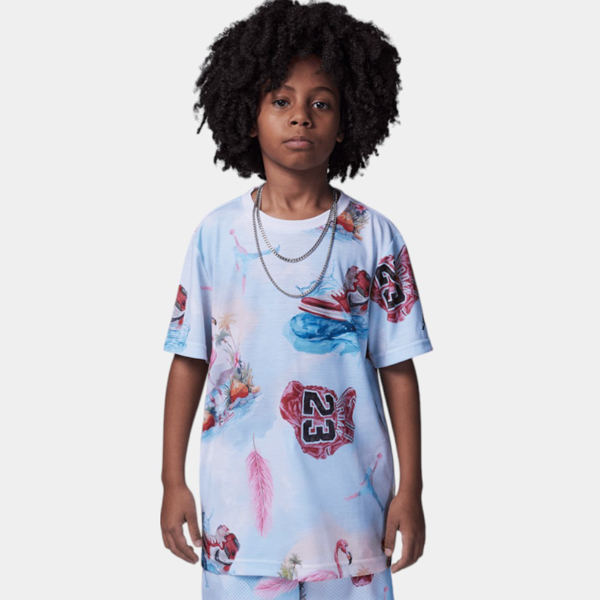 Изображение ФУТБОЛКА JORDAN FLAMINGO AOP SS