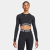 Изображение ФУТБОЛКА С ДЛИН. РУК NIKE PRO DF 365 CROP LS