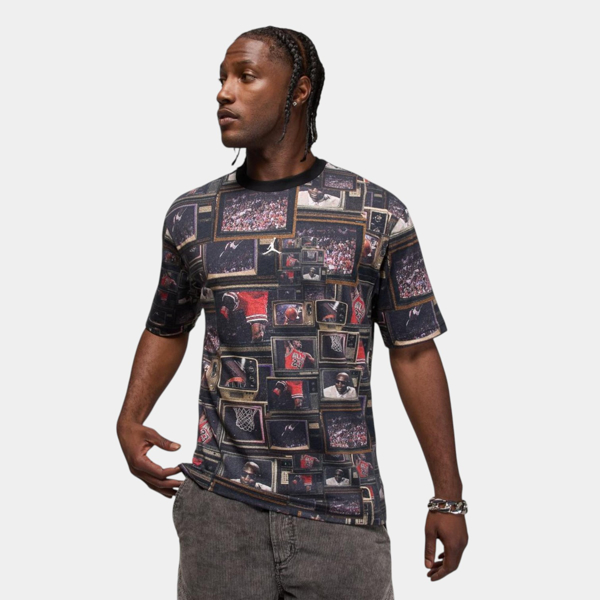 Изображение ФУТБОЛКА M J BRK TV AOP SS CREW