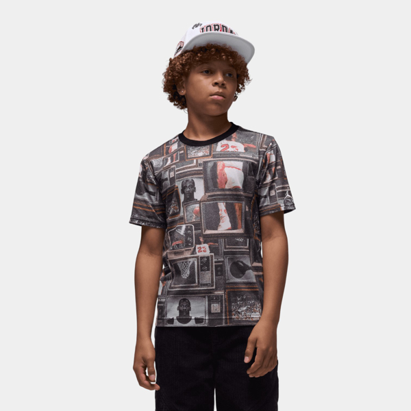 Изображение ФУТБОЛКА JDB MJ FLT ESS AOP SS TEE