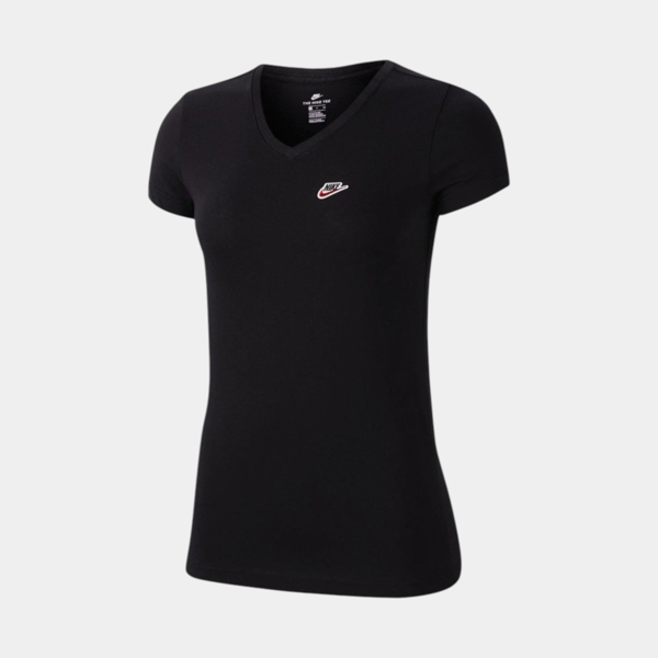 Изображение ФУТБОЛКА W NSW TEE VNECK LBR FS