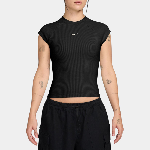 Изображение ФУТБОЛКА W NSW CHILL KNIT RIB SS TOP