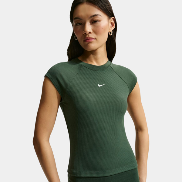 Изображение ФУТБОЛКА W NSW CHILL KNIT RIB SS TOP