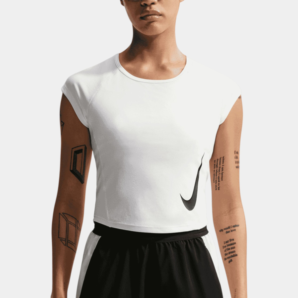 Изображение ФУТБОЛКА W NK TEMPO SWOOSH RUN DF SS