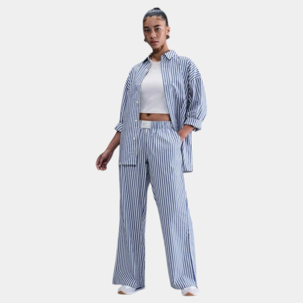 Изображение БРЮКИ W NSW STRIPE PPLN PNT